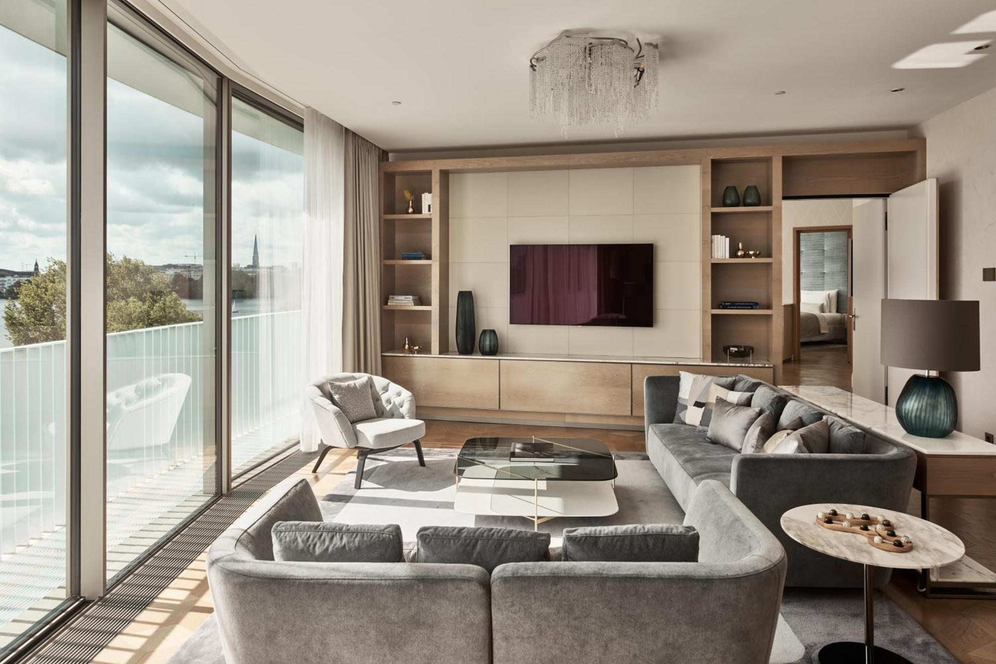 丰特奈酒店 汉堡 外观 照片 Interior of a typical apartment